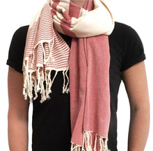 Load image into Gallery viewer, Asymmetric Flat Weave Towels