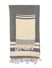 Load image into Gallery viewer, Gift Set 1: 1 Fouta, 1 Hand Towel