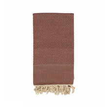 Load image into Gallery viewer, Tweed Weave Towel - Brick